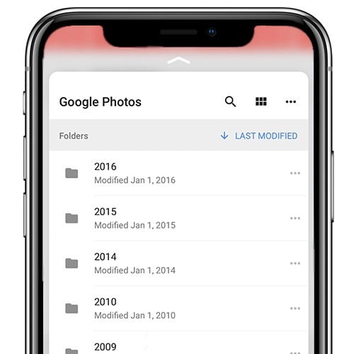 صورة لـ كيفية البحث بشكل فعال عن الملفات والمجلدات في Google Drive | search-google-drive-iphone-3d-touch-DzTechs