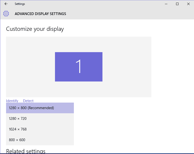 صورة لـ كيفية تغيير دقة الشاشة في Windows 10 لتتلاءم مع احتياجاتك | windows-10-display-settings-recommended-DzTechs