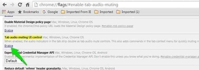 صورة لـ 8 أعلام في Google Chrome يجب تمكينها للحصول على تجربة أفضل للتصفح | Chrome-Flags-Mute-Tabs-UI-DzTechs