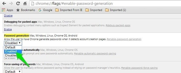 صورة لـ 8 أعلام في Google Chrome يجب تمكينها للحصول على تجربة أفضل للتصفح | Chrome-Flags-Password-generation-DzTechs