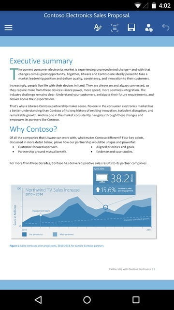 صورة لـ مجموعة من أفضل التطبيقات المكتبية لأجهزة Android لإدارة مختلف مستنداتك | android-office-ms-word1-DzTechs