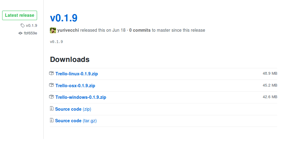 صورة لـ كيفية الحصول على عميل سطح المكتب Trello على Linux | trello-download-page-DzTechs