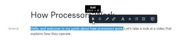 صورة لـ ما هي Dropbox Paper ، وكيف يُمكنك استخدامها وما هي مُميزاتها؟ | Dropbox-Paper-Formatting-DzTechs