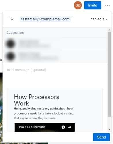 صورة لـ ما هي Dropbox Paper ، وكيف يُمكنك استخدامها وما هي مُميزاتها؟ | Dropbox-Paper-Share-DzTechs