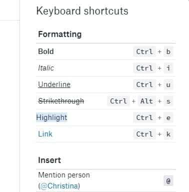 صورة لـ ما هي Dropbox Paper ، وكيف يُمكنك استخدامها وما هي مُميزاتها؟ | Dropbox-Paper-Shortcuts-DzTechs
