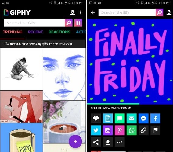 صورة لـ كيفية إنشاء، البحث، وإرسال ملفات GIF على WhatsApp | GIF-Giphy-DzTechs