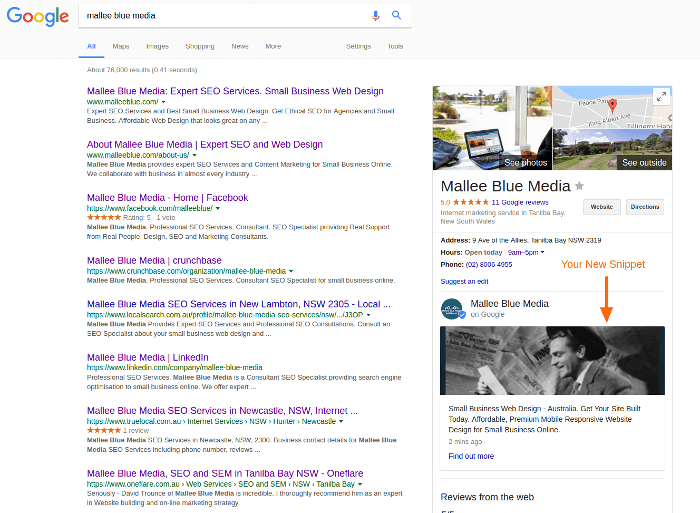 صورة لـ المشاركة مباشرة في غوغل باستخدام مشاركات غوغل لمستخدمي النشاط التجاري | How-People-can-view-a-Google-Post-DzTechs