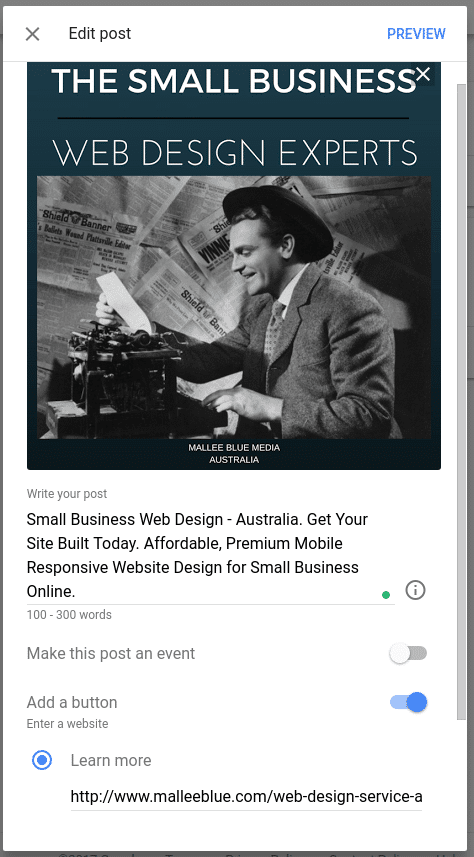 صورة لـ المشاركة مباشرة في غوغل باستخدام مشاركات غوغل لمستخدمي النشاط التجاري | How-to-create-and-edit-a-Google-Post-DzTechs