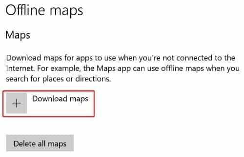 صورة لـ كيفية استخدام خرائط Bing دون الحاجة الى الاتصال بالانترنت في ويندوز 10 | Maps-Offline-Download-DzTechs