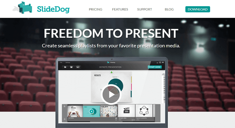 صورة لـ أفضل البدائل المُتاحة لـ Microsoft PowerPoint | PowerPoint-Alternatives-SlideDog-DzTechs