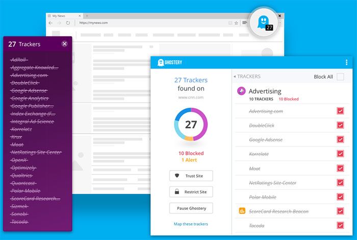صورة لـ أفضل إضافات Chrome التي تحتاج إلى تجربتها | best-chrome-extensions-ghostery-DzTechs