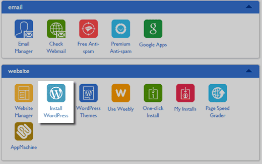 صورة لـ كيفية انشاء موقع على شبكة الإنترنت في 20 دقيقة مع نصائح لتسويقه والربح منه | bluehost-install-wordpress-DzTechs