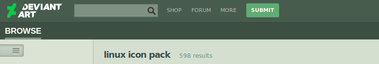 صورة لـ 4 أماكن رهيبة للعثور على ثيمات ورموز جميلة لنظام لينكس | deviantart-DzTechs