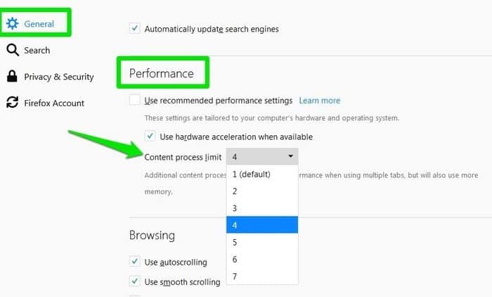 صورة لـ فايرفوكس Quantum : متصفح صُنع للمستقبل مع جميع مميزاته | firefox-quantum-review-control-processes-DzTechs