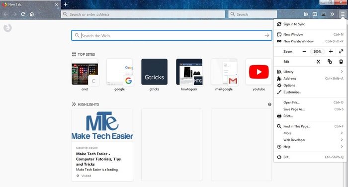 صورة لـ فايرفوكس Quantum : متصفح صُنع للمستقبل مع جميع مميزاته | firefox-quantum-review-interface-DzTechs