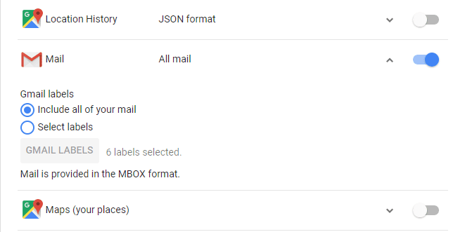 صورة لـ كيفية حذف حساب Gmail نهائيا مع ابقاء على خدمات غوغل الأخرى | how-to-delete-gmail-account-permanently-download-data-DzTechs