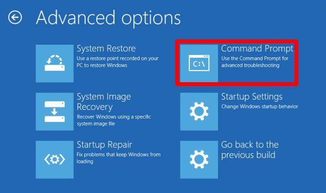صورة لـ كيفية إصلاح الشاشة السوداء على جهاز الكمبيوتر الخاص بك | how-to-fix-black-screen-pc-advanced-options-command-prompt-DzTechs