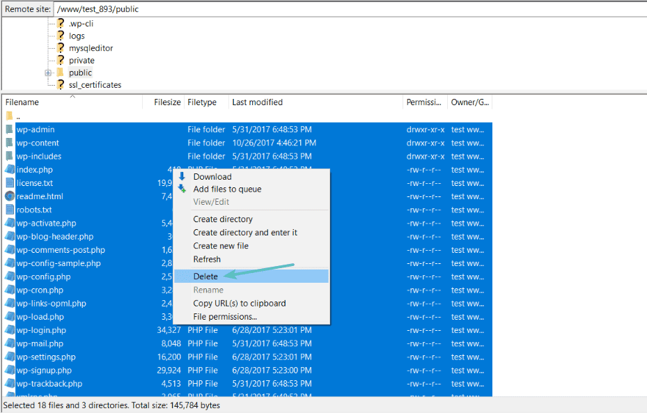 صورة لـ كيفية إعادة تثبيت WordPress: 5 طرق مُختلفة اعتمادًا على احتياجاتك | how-to-reinstall-wordpress-5-min-DzTechs