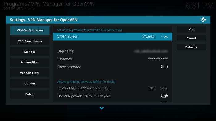 صورة لـ كيفية استخدام VPN مع كودي من خلال Kodi VPN Manager | set-up-vpn-on-kodi-vpn-manager-configuration-DzTechs