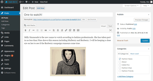 صورة لـ كيفية انشاء موقع على شبكة الإنترنت في 20 دقيقة مع نصائح لتسويقه والربح منه | wordpress-admin-DzTechs