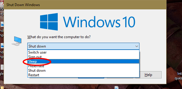 صورة لـ تحتاج إلى ترك الكمبيوتر الخاص بك؟ 7 طرق لإيقاف تشغيل شاشة Windows بسرعة | Windows-PC-Screen-Off-Alt-F4-DzTechs