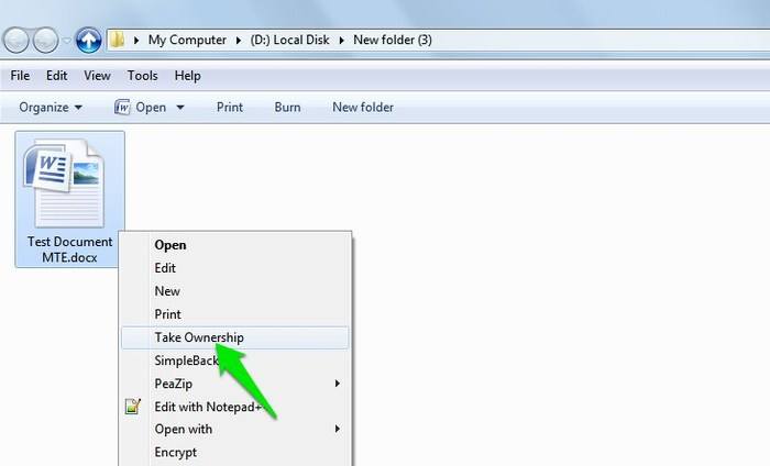 صورة لـ كيفية فرض حذف الملفات الغير قابلة للحذف في Windows | delete-undeletable-files-take-ownership-DzTechs