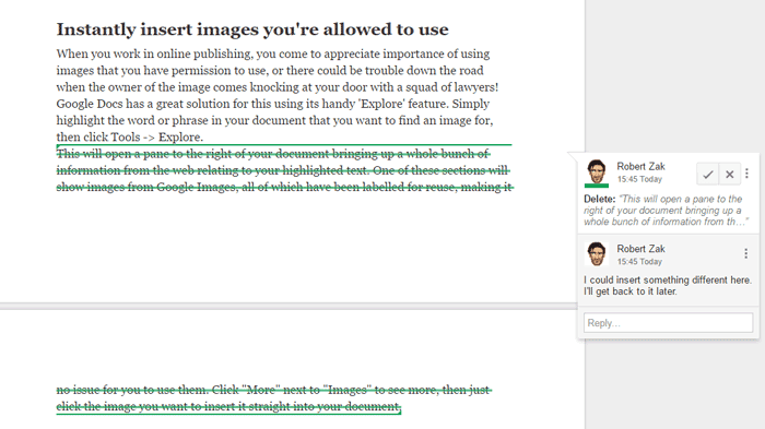 صورة لـ 5 نصائح وحيل أساسية لـ Google Docs تحتاج إلى معرفتها للبدء باستخدامه | essential-tips-google-docs-suggestions-DzTechs