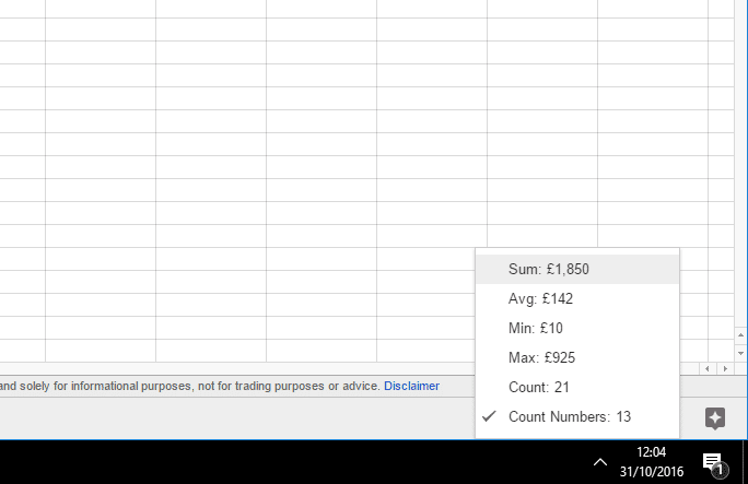 صورة لـ كيفية استخدام “جداول بيانات Google”: نصائح رئيسية للبدء بالاضافة الى بعض الحيل | google-sheets-tips-sum-DzTechs
