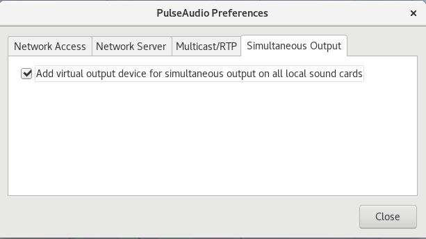 صورة لـ كيفية تشغيل الصوت من خلال مخرجين أو أكثر للأجهزة في لينكس | sa-paprefs-DzTechs