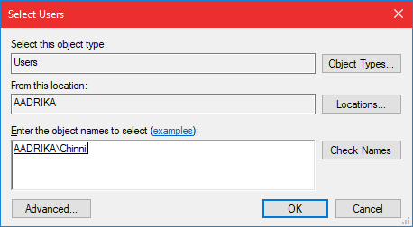 صورة لـ كيفية منع المستخدم من استخدام كل مساحة الهارد ديسك في الويندوز | win-storage-quota-limit-enter-username-DzTechs