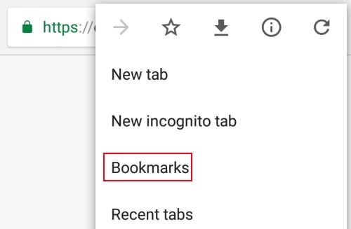 صورة لـ كيفية إضافة صفحات ويب وإشارات مرجعية من Chrome إلى الشاشة الرئيسية على Android | Chrome-Home-Bookmarks-DzTechs