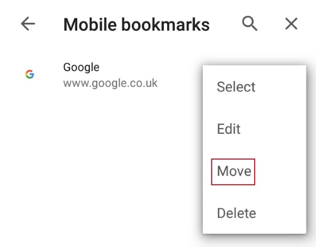 صورة لـ كيفية إضافة صفحات ويب وإشارات مرجعية من Chrome إلى الشاشة الرئيسية على Android | Chrome-Home-Move-DzTechs