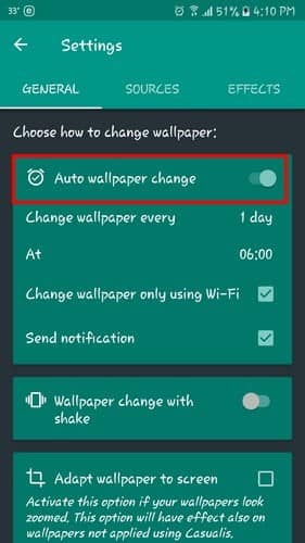 صورة لـ أنعش الشاشة الرئيسية لـ Android باستخدام 6 تطبيقات مُفيدة لـ تغيير الخلفية تلقائيا | Wallpaper-Settings-DzTechs