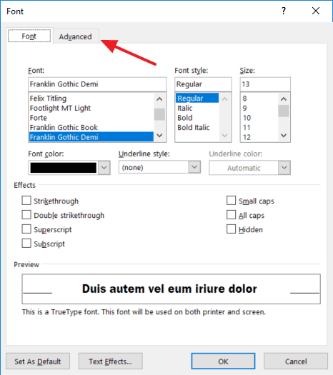 صورة لـ كيفية إنشاء أنماط النص بشكل صحيح في Microsoft Word | word-style-word-document-advanced-options-7-DzTechs