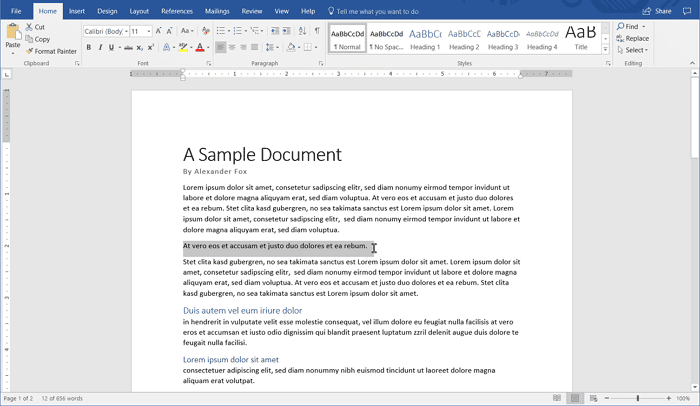 صورة لـ كيفية إنشاء أنماط النص بشكل صحيح في Microsoft Word | word-style-word-document-apple-style-1-DzTechs