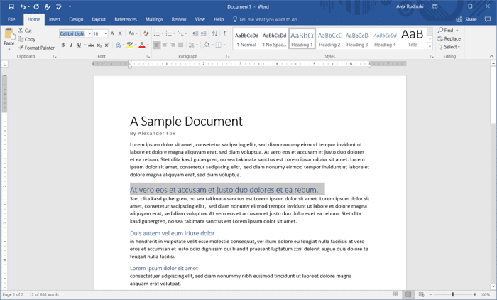 صورة لـ كيفية إنشاء أنماط النص بشكل صحيح في Microsoft Word | word-style-word-document-modify-style-1-DzTechs