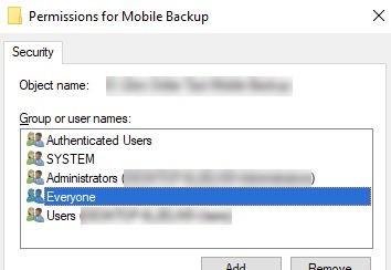 صورة لـ كيفية إنشاء مجلدات غير قابلة للحذف في Windows 10 | Folder-Everyone-DzTechs