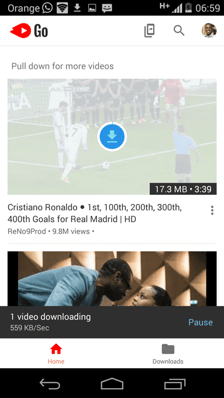 صورة لـ كيف مشاهدة أشرطة فيديو Youtube دون إتصال بالإنترنت على الهاتف | How-to-watch-youtube-videos-offline-YouTube-Go-Download-Video-DzTechs