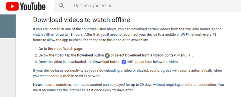 صورة لـ كيف مشاهدة أشرطة فيديو Youtube دون إتصال بالإنترنت على الهاتف | How-to-watch-youtube-videos-offline-on-mobile-DzTechs