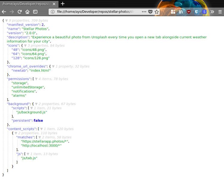 صورة لـ 5 من أفضل إضافات Firefox Quantum لمطوري الويب | firefox-dev-extensions-json-lite-2-DzTechs