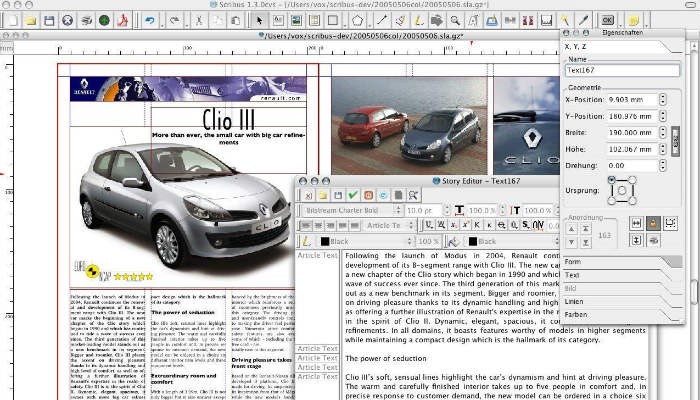 صورة لـ أفضل بدائل Adobe InDesign المجانية | indesign-alternatives-scribus-DzTechs