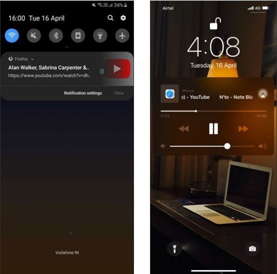 صورة لـ كيفية تشغيل مقاطع فيديو YouTube في الخلفية على Android / iOS | safari-chrome-min