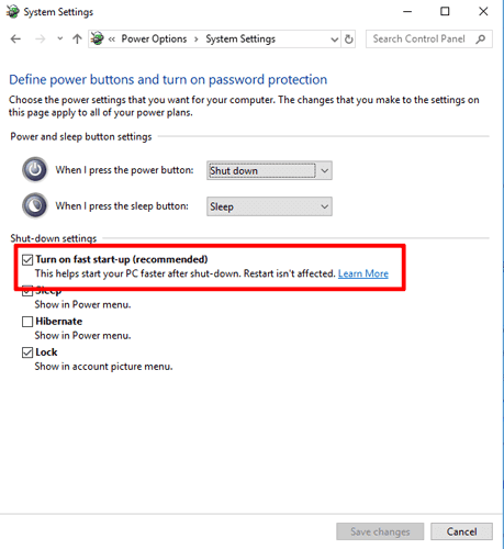 صورة لـ هل Windows 10 الخاص بك بطئ أثناء تشغيله؟ إجعله أسرع مع هذه النصائح | windows-10-slow-boot-turn-on-fast-startup-DzTechs