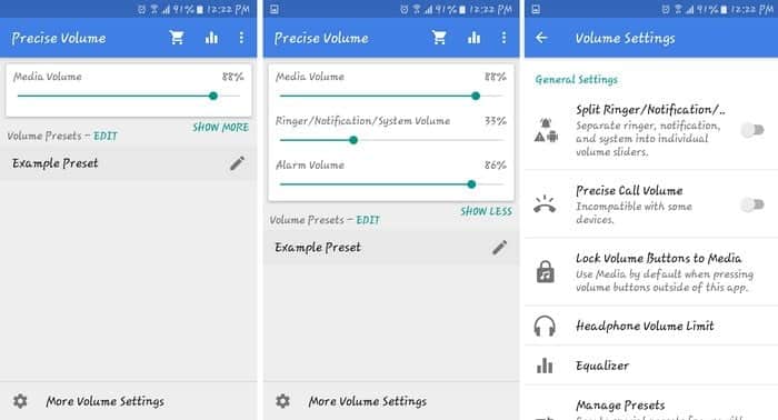 صورة لـ 5 تطبيقات Android مفيدة للتحكم في مستوى الصوت من أجل ضبط حجم صوت جهازك | Volume-Precise-DzTechs
