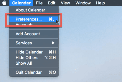 صورة لـ كيفية تغيير جميع تطبيقات Mac الافتراضية الخاصة بك بسهولة | change-mac-default-apps-calendar-1a-DzTechs