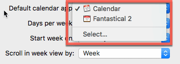 صورة لـ كيفية تغيير جميع تطبيقات Mac الافتراضية الخاصة بك بسهولة | change-mac-default-apps-calendar-2-DzTechs