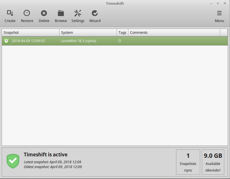 صورة لـ لماذا يجب عليك استخدام TimeShift في Linux Mint لعمل نسخة احتياطية من جهاز الكمبيوتر الخاص بك | mt-timeshift-backup-DzTechs