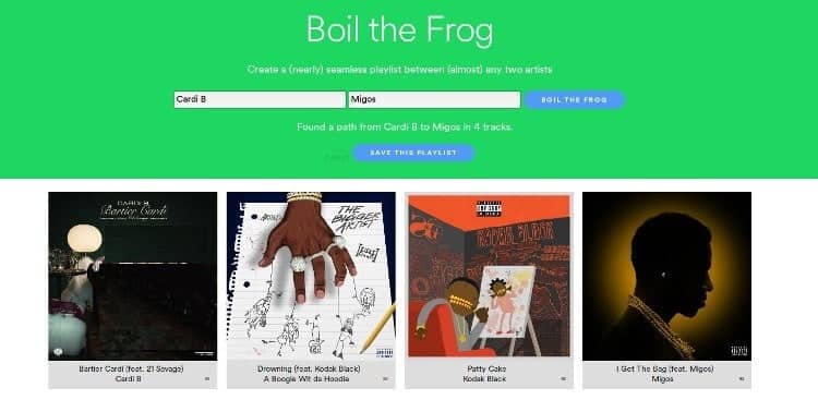 صورة لـ أفضل تطبيقات الويب لتحسين تجربتك على Spotify | spotify-web-app-boilfrog-DzTechs