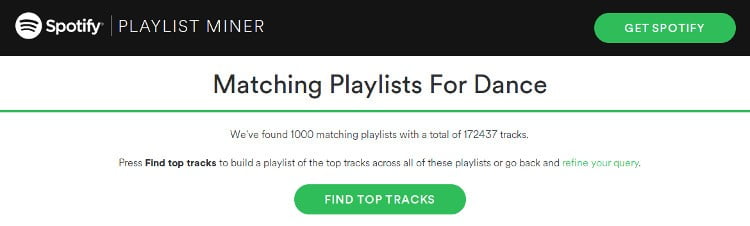 صورة لـ أفضل تطبيقات الويب لتحسين تجربتك على Spotify | spotify-web-app-playlistminer-DzTechs