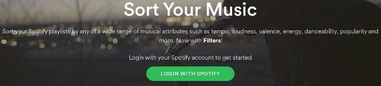 صورة لـ أفضل تطبيقات الويب لتحسين تجربتك على Spotify | spotify-web-app-sortmusic-DzTechs